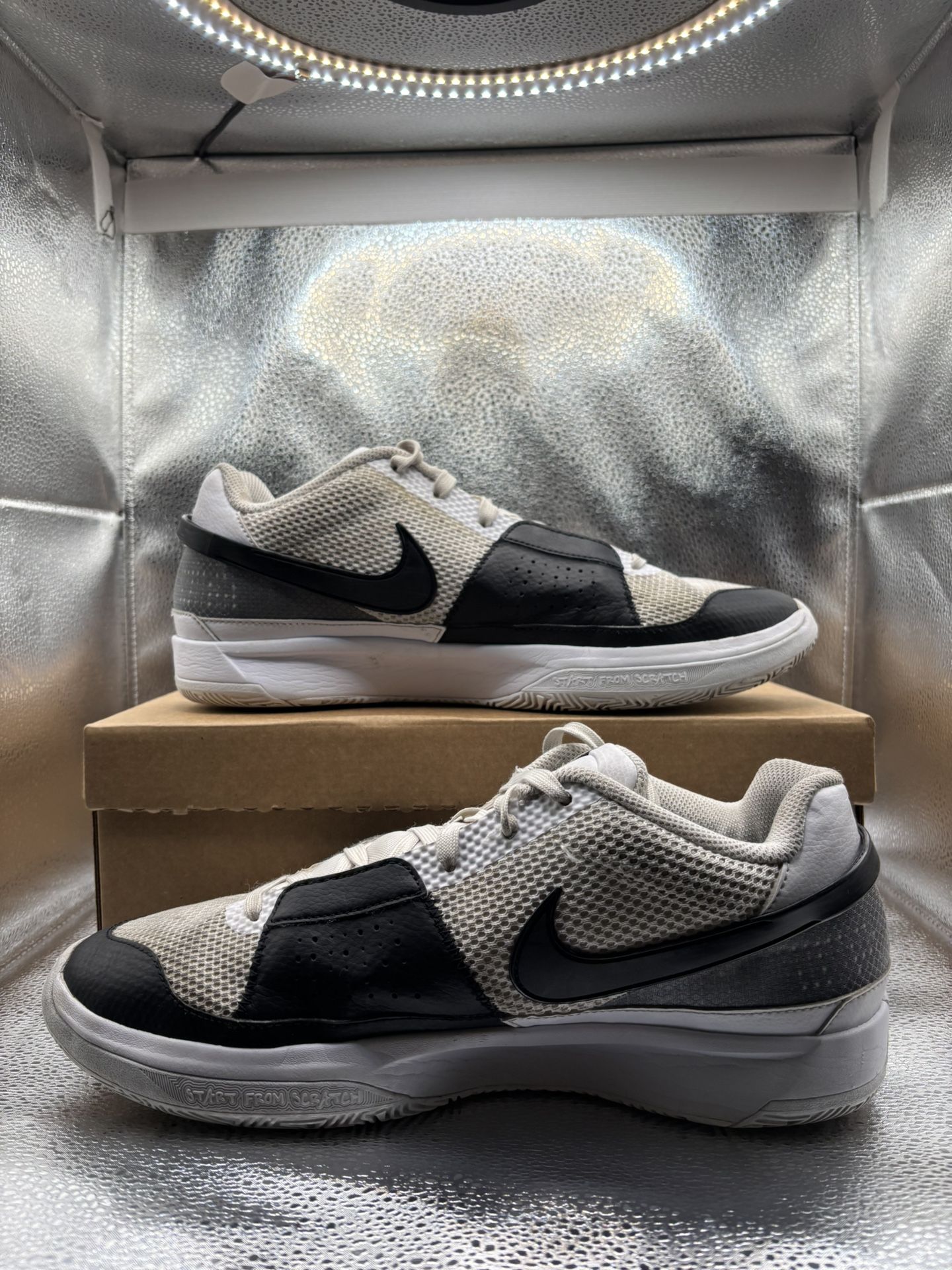 Nike Ja 1 White Black 2.0 - photo 5