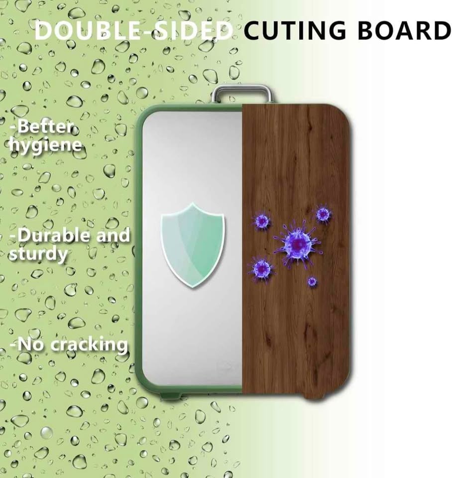 Brand New | Double sided stainless steel cutting board - photo 4