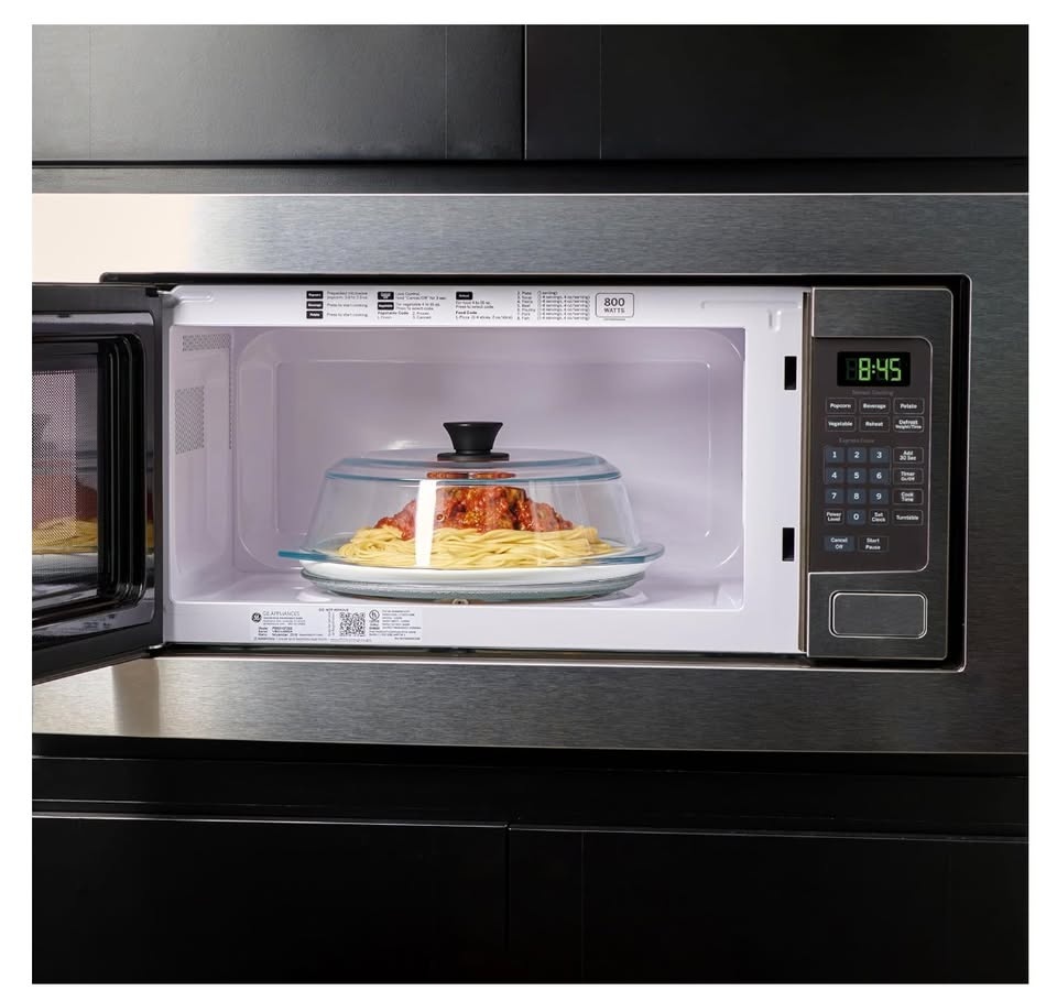 Tall Glass Microwave Splatter Cover - 10 inch - photo 2