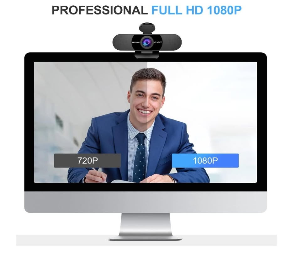 EMEET 1080P Webcam with Microphone - photo 2