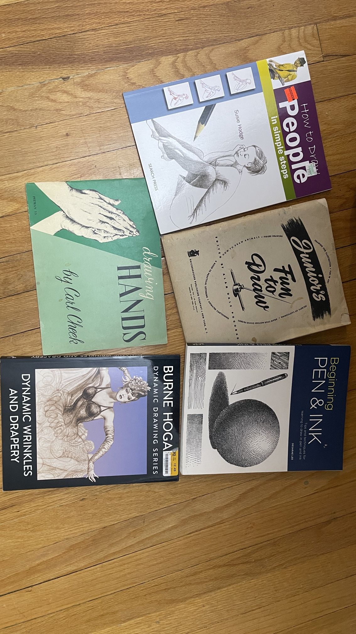 Drawing Books Lot