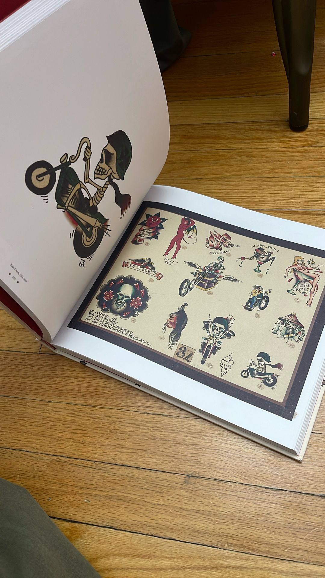 Vintage Tattoo Flash Book - photo 3