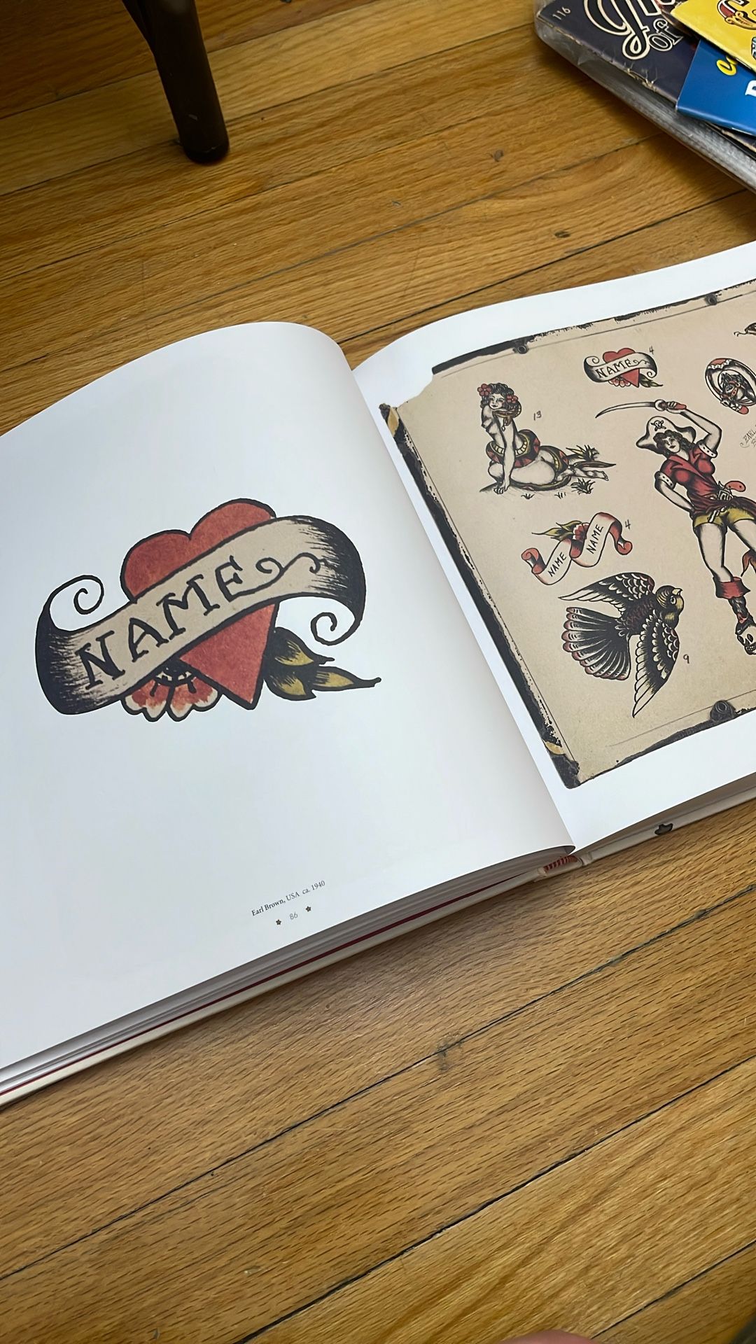 Vintage Tattoo Flash Book - photo 5
