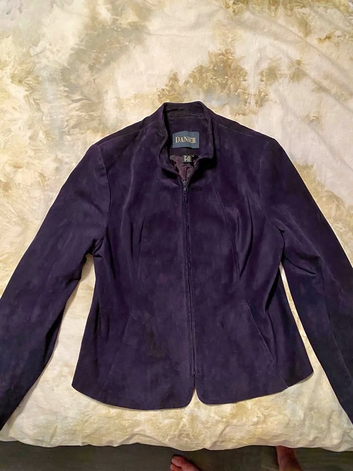 DANIER Leather Suede Vintage Jacket