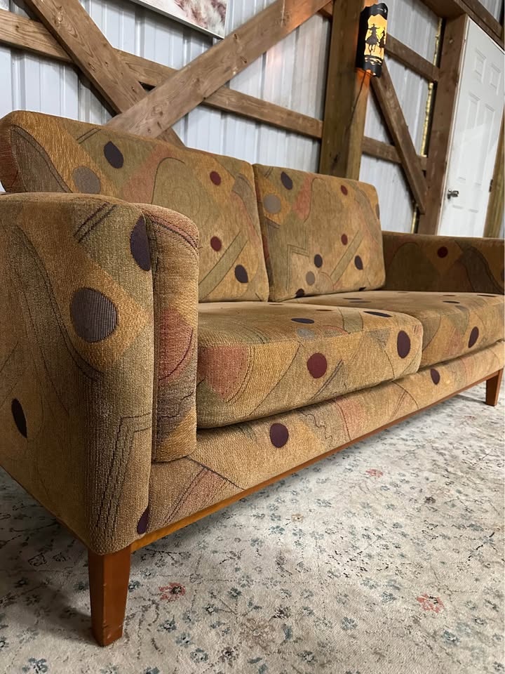 Abstract Vintage Loveseat - photo 3
