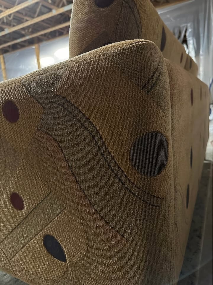 Abstract Vintage Loveseat - photo 5