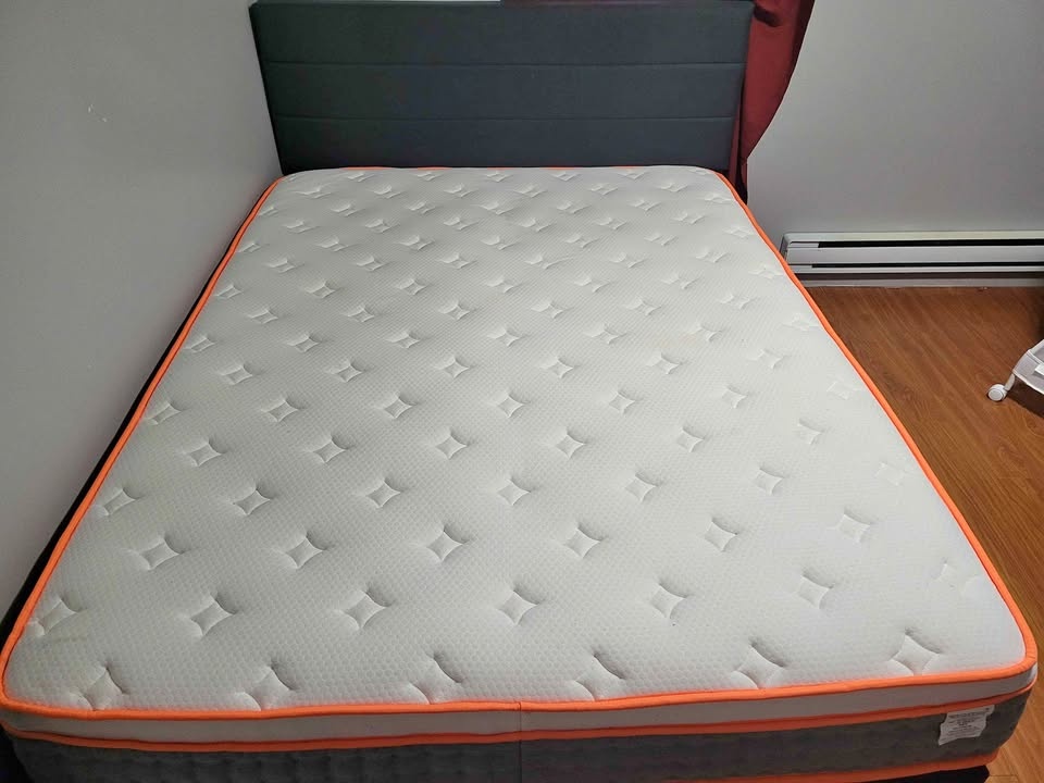 Queen size bed and frame