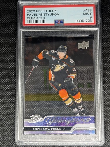 2023-24 Upper Deck Pavel Mintyukov PSA 9 #488
