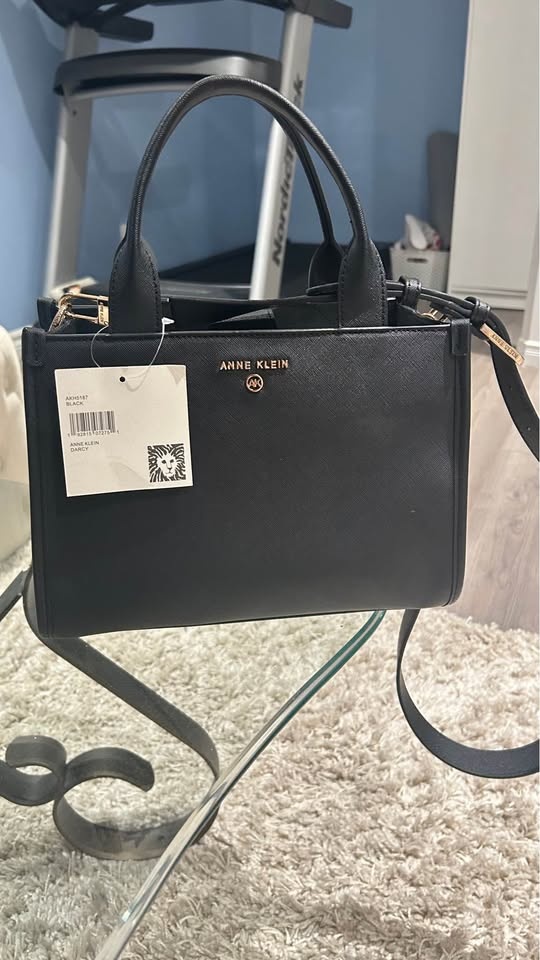 Anne Klein black handbag