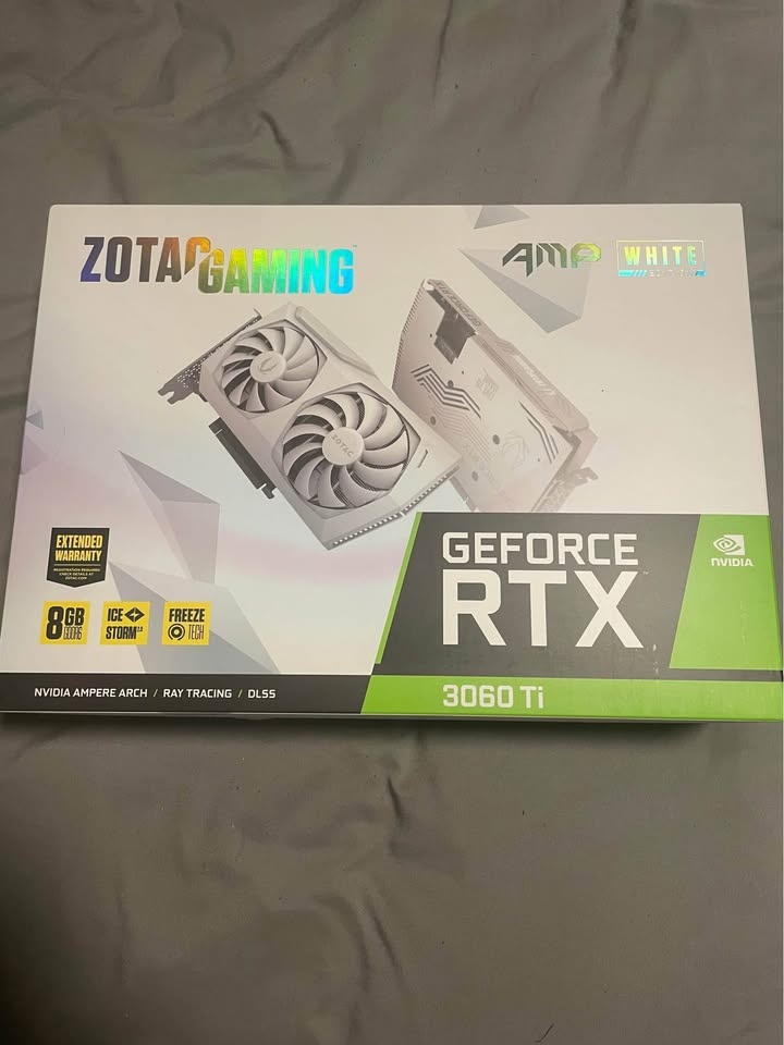 Zotac 3060ti AMP White Edition - photo 3
