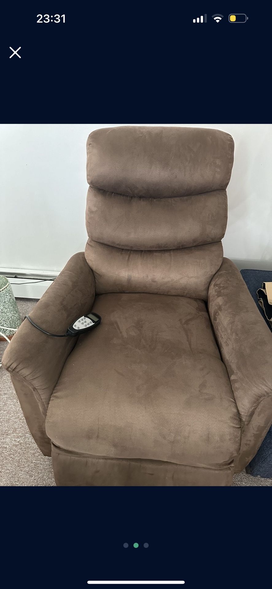 Brown Massage Recliner - photo 3