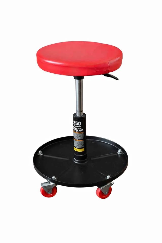Rolling Mechanic / Shop Stool – Adjustable Height