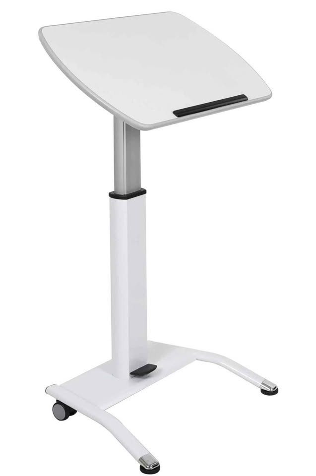 Brand New – Never Opened Stand-Up Desk / Laptop Lectern (White) - photo 4