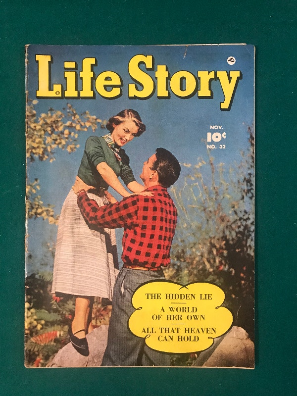 Life Story #32 Golden Age Fawcett Comic Book