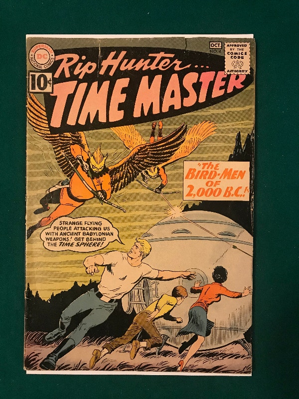 Rip Hunter Time Master #4 Comic Nick Cardy 1961 DC