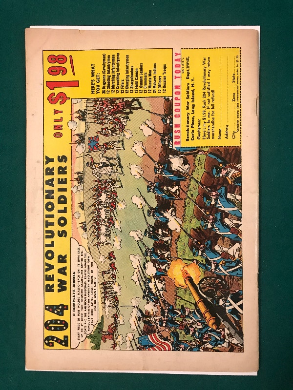 Rip Hunter Time Master #4 Comic Nick Cardy 1961 DC - photo 3