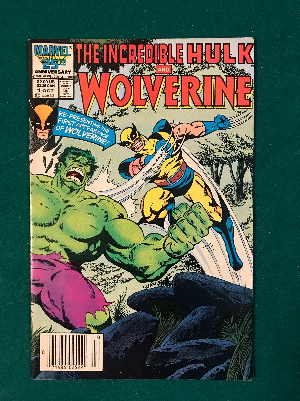 Incredible Hulk and Wolverine #1 Reprints Hulk 180 & 181 Comic
