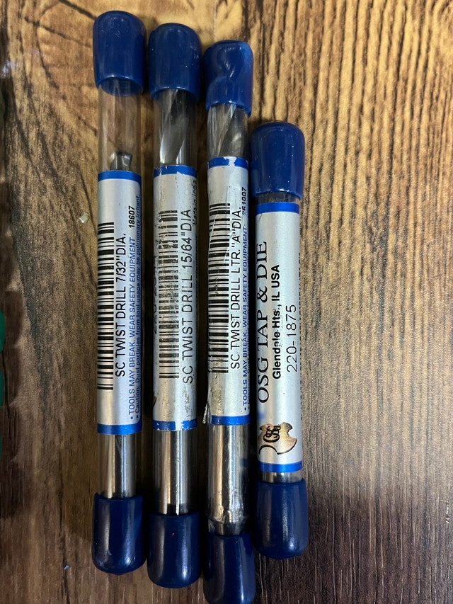 Twist Drills Precision OSG Tap and Die Guhring Twill - photo 4