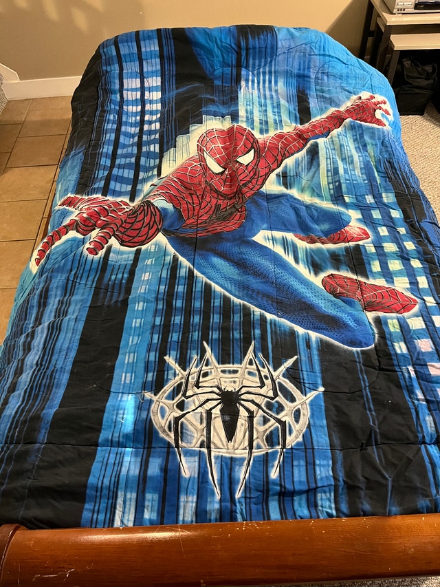 Marvel Spiderman 3 Comforter Bed Blanket