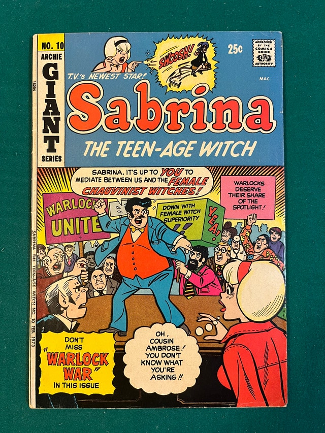 Sabrina The Teen-Age Witch #10 1973 Archie Comics Dan DeCarlo