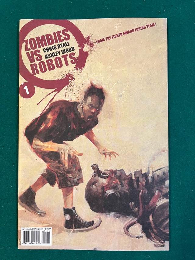 Zombies VS Robots #1 IDW Comic 2006 Ashley Wood