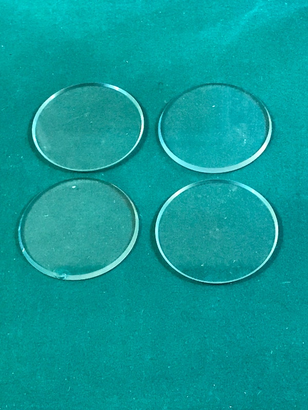 Round Glass Coasters Set of 11 - photo 2