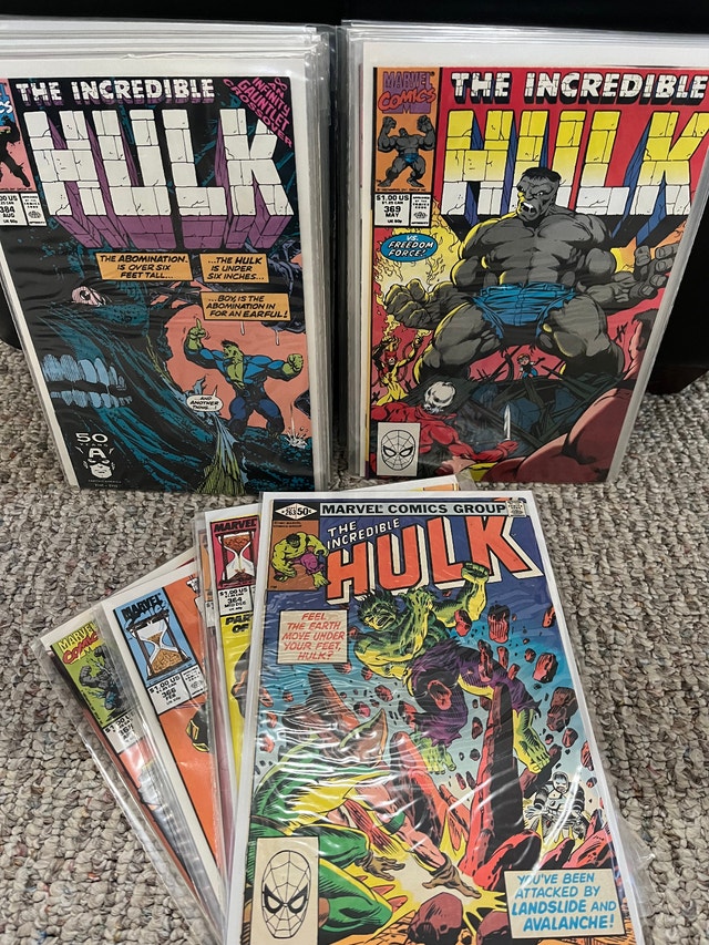 The Incredible Hulk Comic Books Lot of 25 Issues