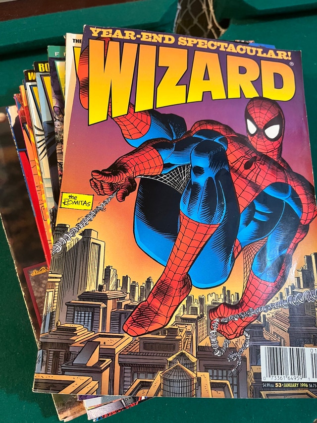 Wizard Comic Book Magazine Lot of 11 Plus More