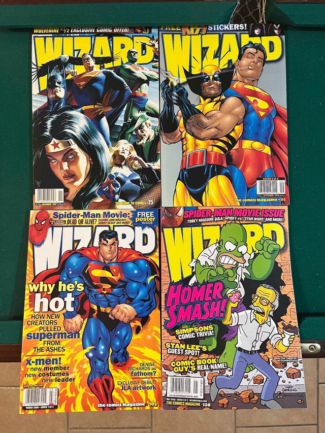 Wizard Comic Book Magazine Lot of 11 Plus More - photo 3