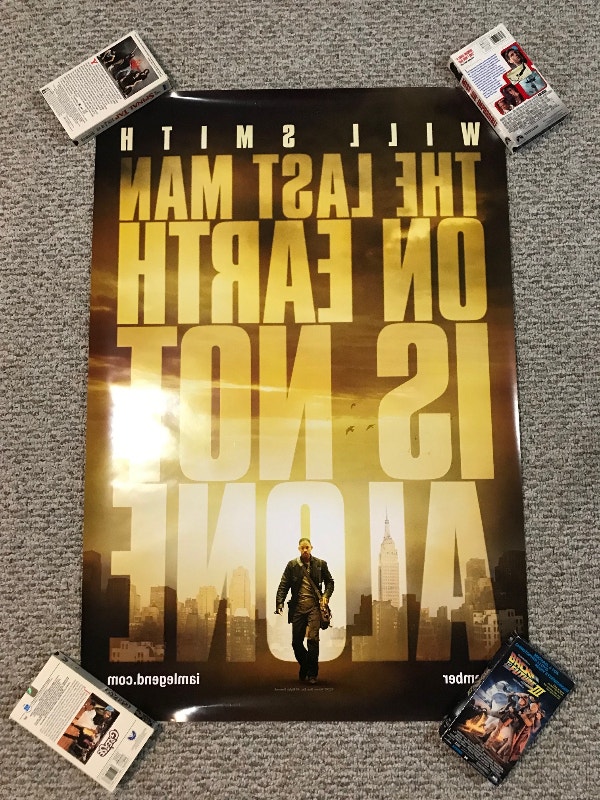 I Am Legend Movie Poster Will Smith 2 Posters