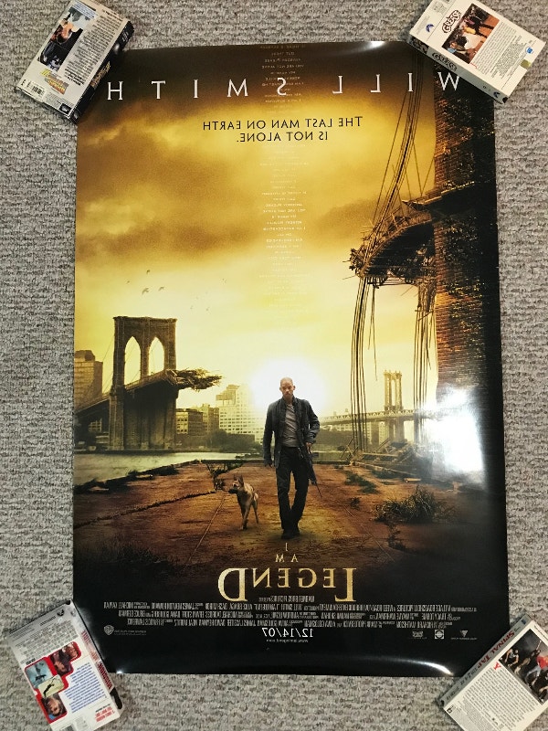 I Am Legend Movie Poster Will Smith 2 Posters - photo 2