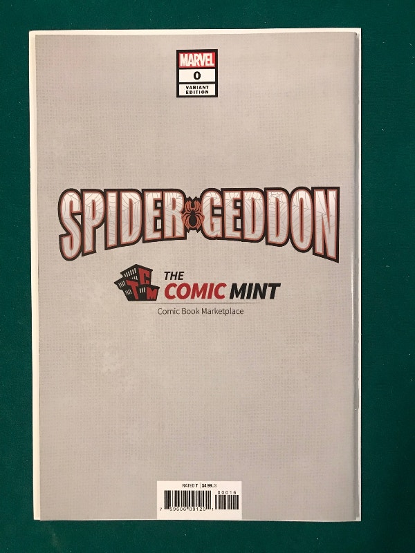 Spider Geddon #0 Comic Mint Edition Jamal Campbell Signature - photo 2