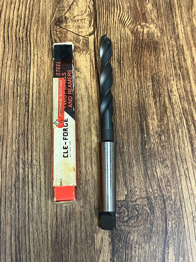 17/32 No. 2 Taper Shank Drill Bit Cleveland