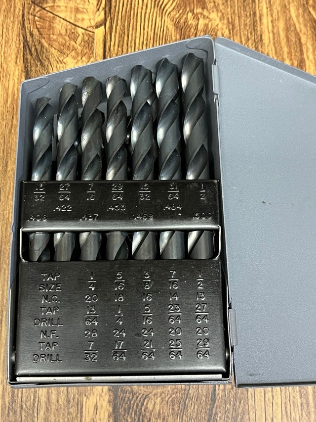 HUOT Fractional Drill Bits 28 Pieces
