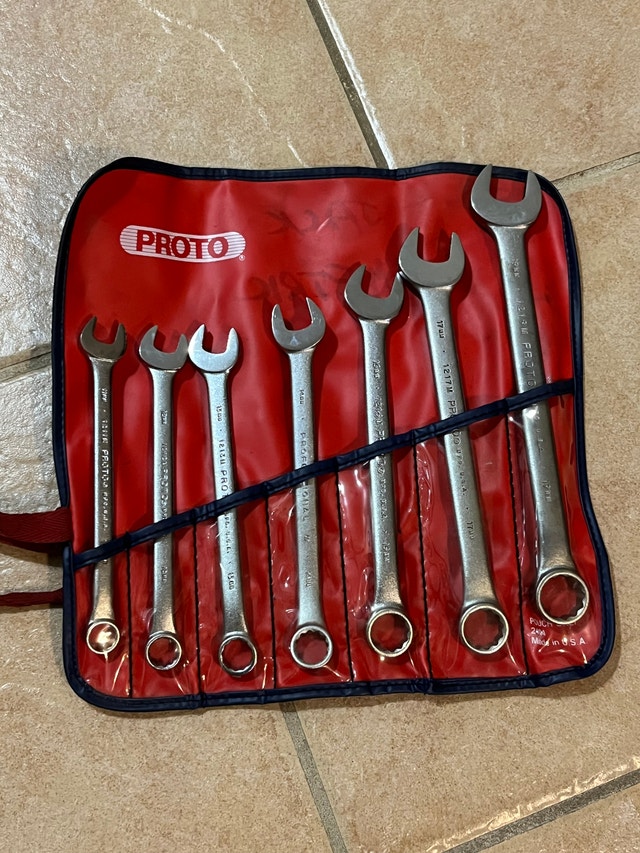 Proto Metric Wrench Set 19mm - 11mm