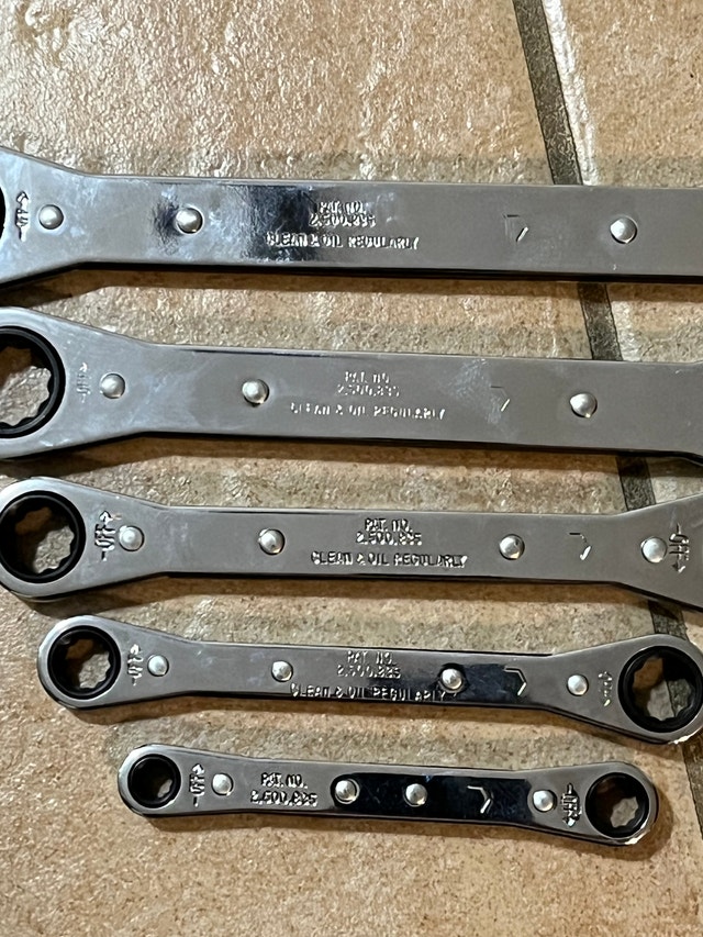 Proto Double Box End Ratcheting Wrench Set - photo 3