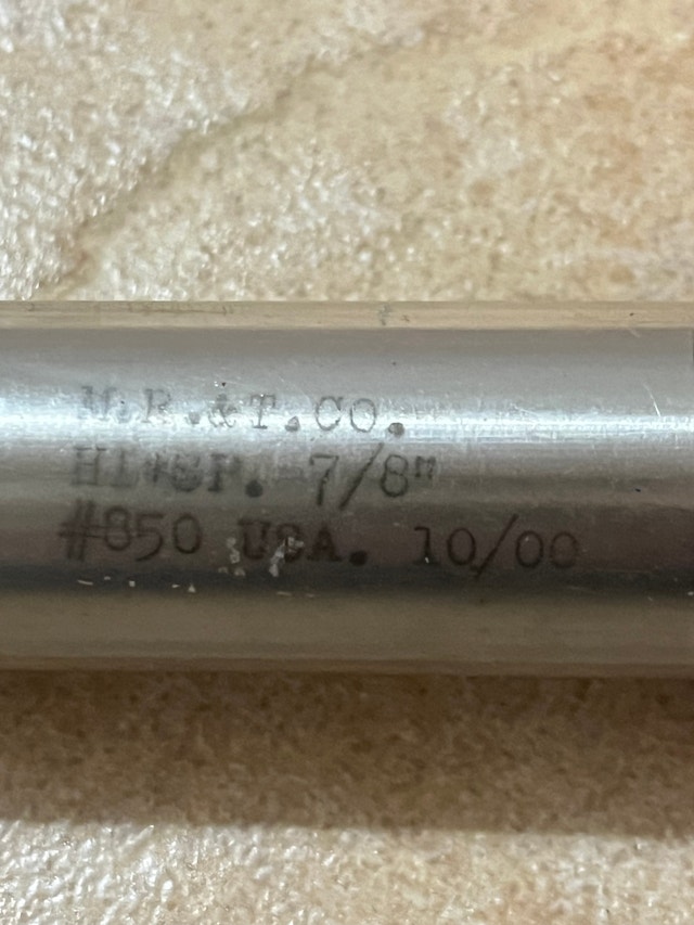 Expandable Reamer 7/8" #850 MR & T Co. Tool - photo 2