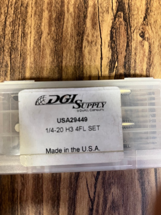 DGI Supply Taps See Photos for Sizes Tools for Machinists - photo 5