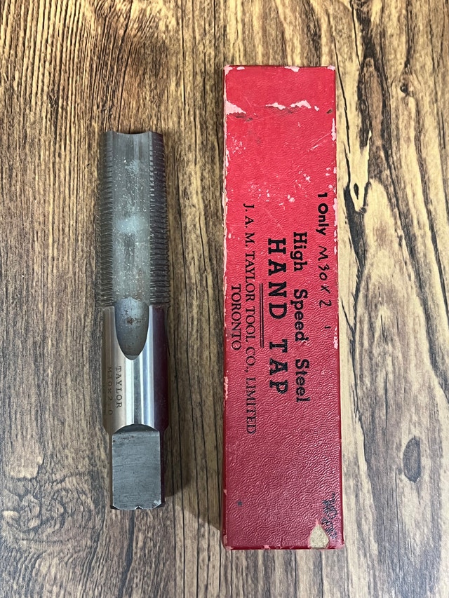 Taylor M30 x 2.0 HS GT Metric Hand Tap - photo 2