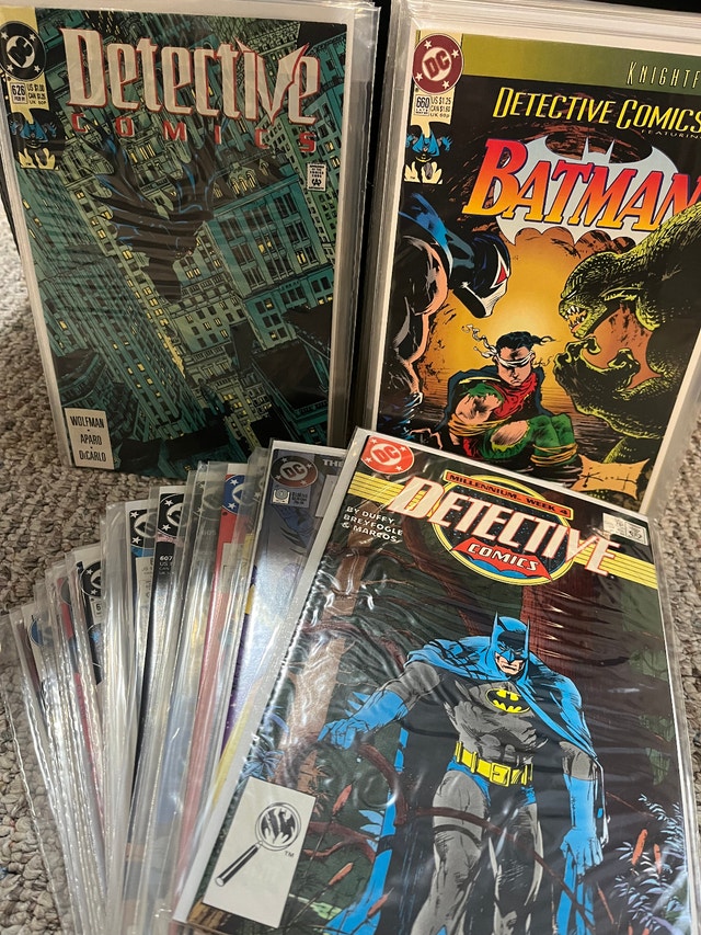 Detective Comics Starring Batman Lot of 69 Comic Books