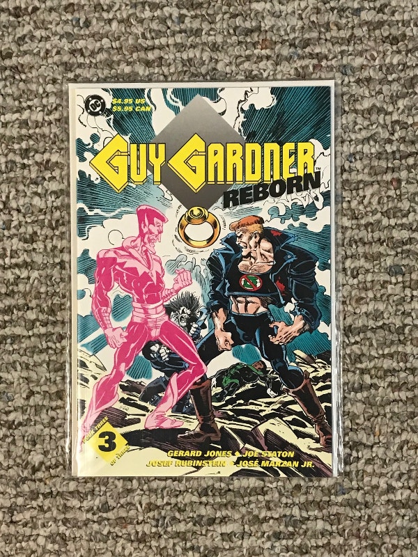Guy Gardner Reborn Comic Book Set Green Lantern Lobo Appearance - photo 3
