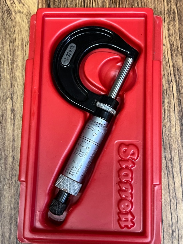 Starrett Outside Micrometer No. K436RL-1 - photo 4