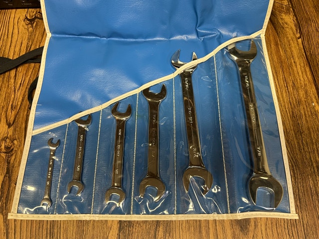 Armstrong 29-342 Open End 6 PC Wrench Set Made in USA Pristine - photo 2