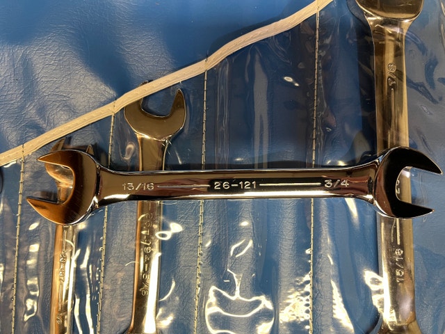 Armstrong 29-342 Open End 6 PC Wrench Set Made in USA Pristine - photo 4