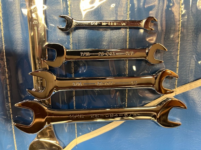 Armstrong 29-342 Open End 6 PC Wrench Set Made in USA Pristine - photo 5