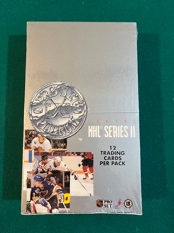 1991-92 Pro Set Platinum Series 2 Hockey Cards Factory Sealed