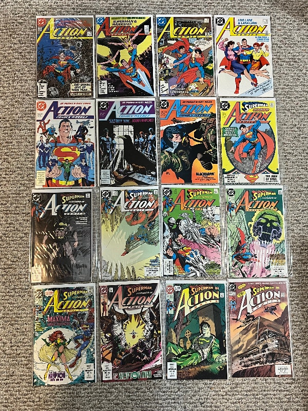 Action Comics Superman Lot of 94 Comic Books - photo 2