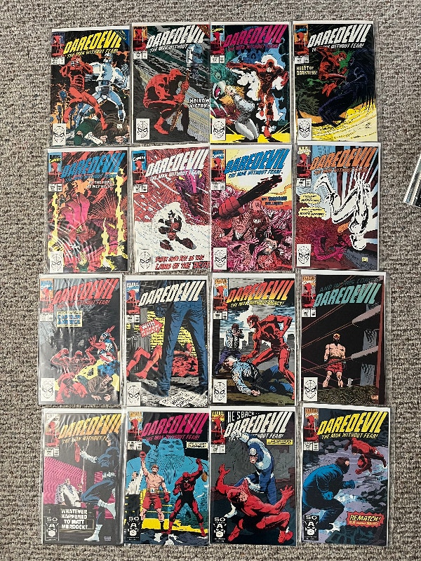 Daredevil Comic Books Vol 1 Lot of 52 Issues - photo 3