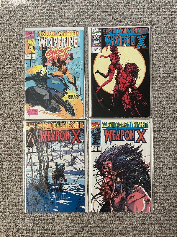 Marvel Comics Presents Weapon X Wolverine Lot of 12 - photo 3