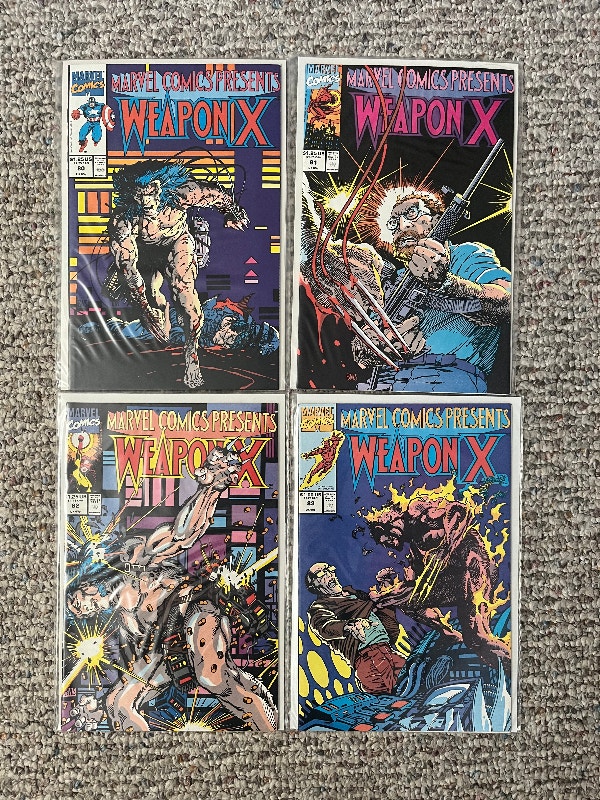 Marvel Comics Presents Weapon X Wolverine Lot of 12 - photo 4